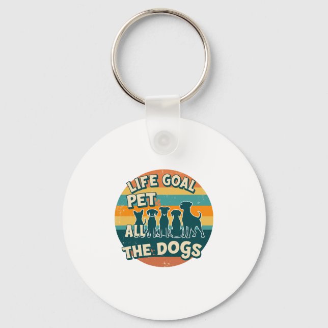 Porte-clés Life Goal Pet All The Dogs Copy (Recto)