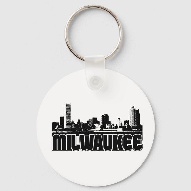 Porte-clés Ligne aérienne Milwaukee (Recto)