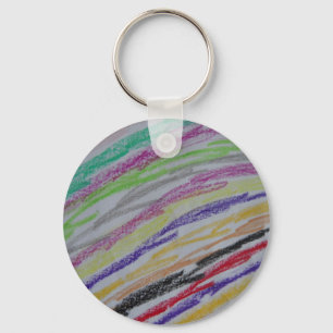 Porte-clés Lignes de dessin Crayon