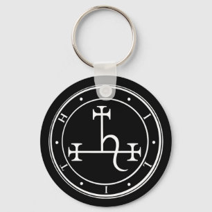 Porte-clés Lilith sigil. Porte - clé de la déesse de la lune