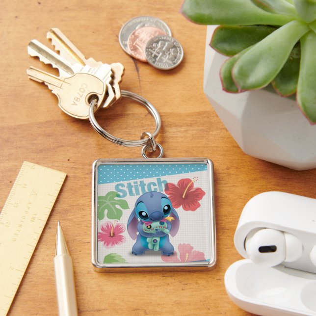 Porte-clés Lilo & Stitch | Stitch & Scrump (Bureau)