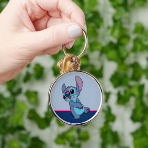 Porte-clés Lilo & Stitch   Stitch Valentine Kisses