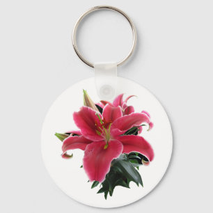 PORTE-CLÉS LILY-KEYCHAIN ROUGE