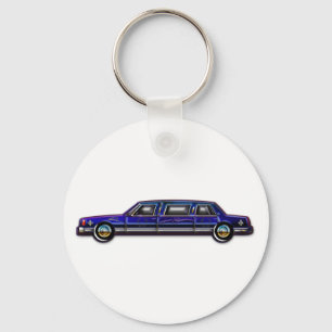 Porte-clés Limousine bleu-foncé classique