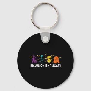 Porte-clés L'inclusion n'est pas effrayant Cute Boo Lovely Gh