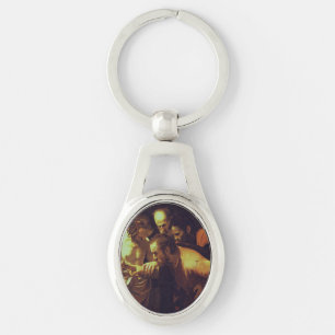 Porte-clés L'Incrédulité de saint Thomas par Le Caravage