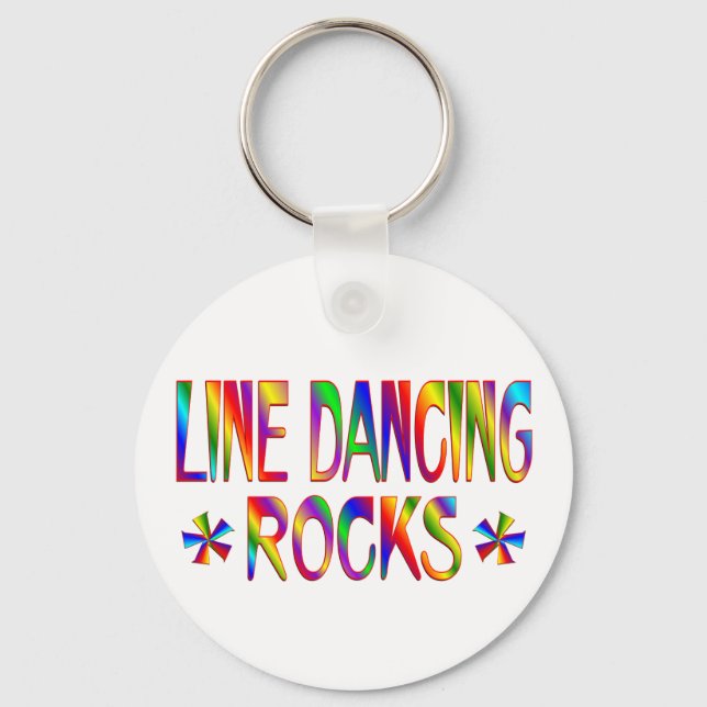 Porte-clés Line Dancing Rocks (Recto)