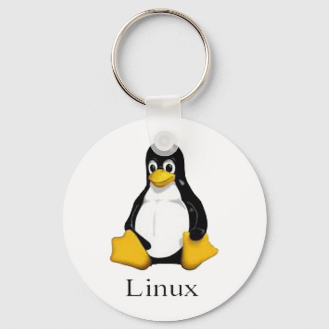Porte-clés linux (Recto)