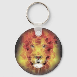 Porte-clés Lion fractal