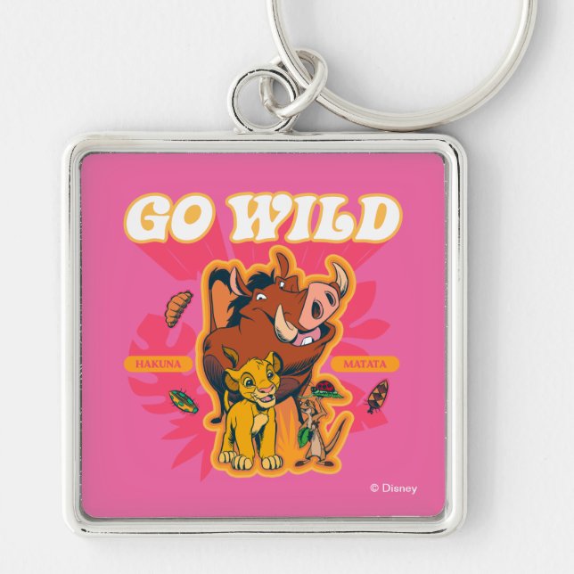 Porte-clés Lion King | Hakuna Matata - Go Wild (Devant)