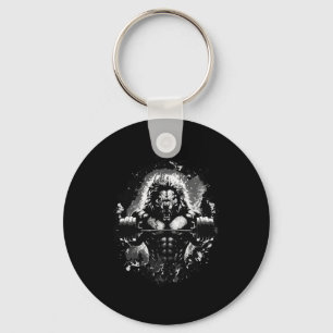 Porte-clés Lion Lifting Weights Gym Beast Exercice Muscles Bo