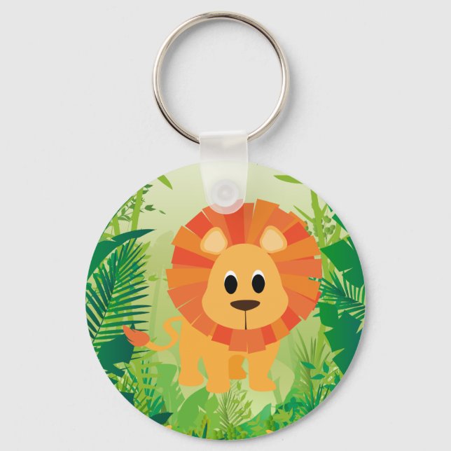 Porte-clés Lion mignon (Recto)