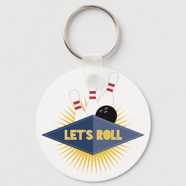 Porte-clés Lit Roll (Recto)