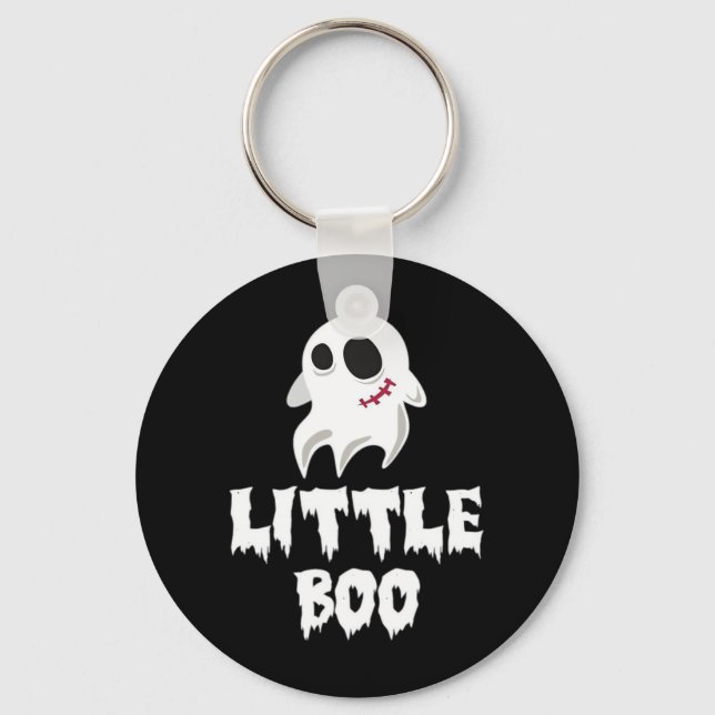 Porte-clés Little Boo In Halloween Cool Graphic (Recto)