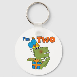 Porte-clés Little Dino 2e Anniversaire Tshirts et cadeaux