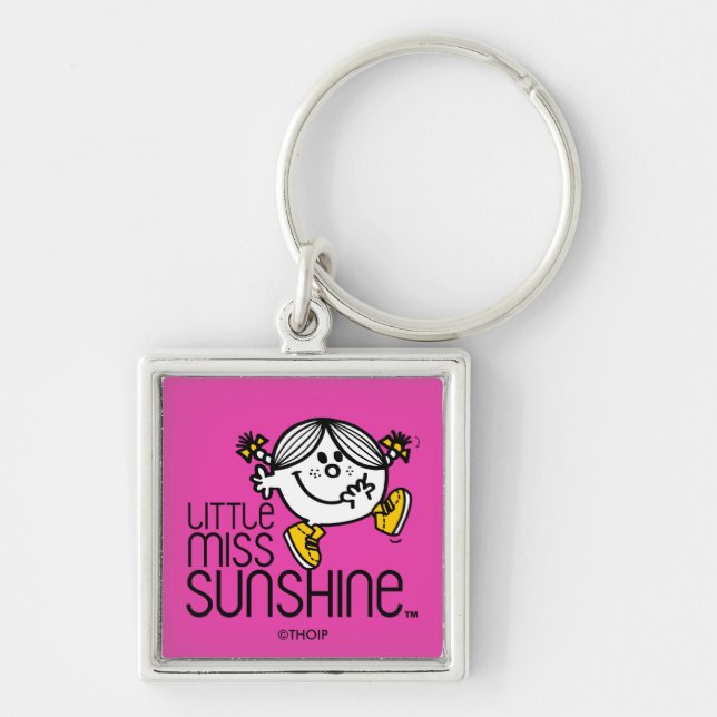 Porte-clés Little Miss Sunshine Marcher Sur Le Nom Graphique (Devant)