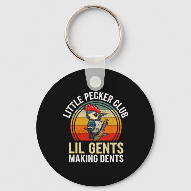 Porte-clés Little Pecker Club Lil Gents Rendre Les Dents Drôl (Recto)