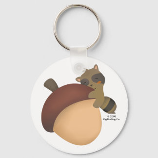 Porte-clés Little Racoon White Classic Porte - clé