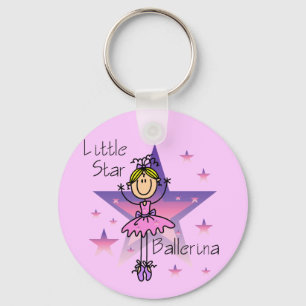 Porte-clés Little Star Ballerina - Cheveux blond