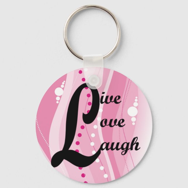 Porte-clés Live Love Laugh Porte - clé (Recto)