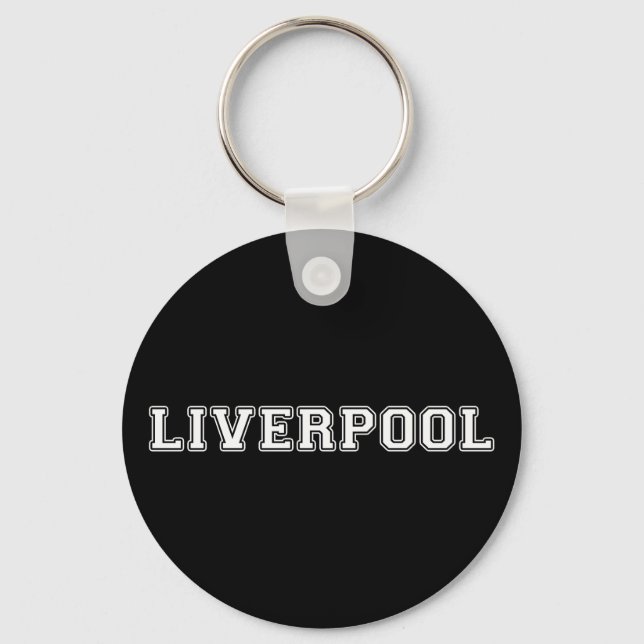 Porte-clés Liverpool Angleterre (Recto)