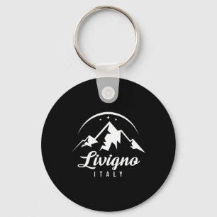 Porte-clés Livigno Italie Station de ski Ski Snowboard Souve
