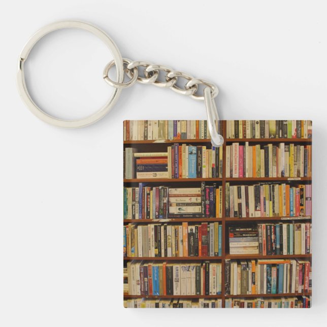 Porte-clés Livres dans la bibliothèque (Devant)
