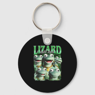 Porte-clés Lizard Lizard Lizard Funny meme Lizard Bootleg Wei