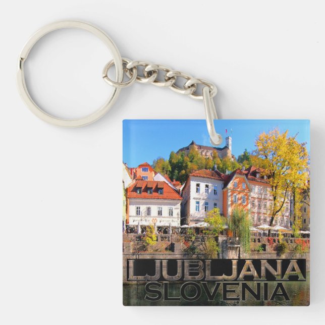 Porte-clés Ljubljana (Devant)
