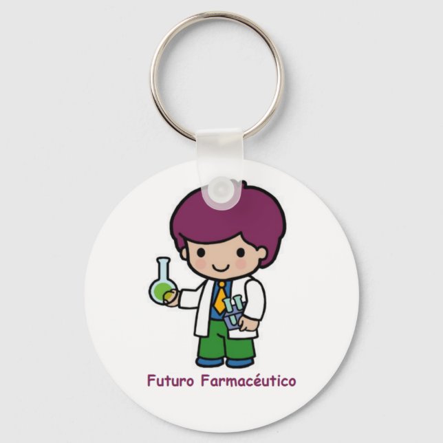 Porte-clés Llavero de futuro farmaceutico (Recto)