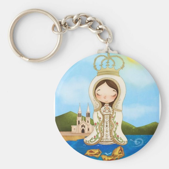 PORTE-CLÉS LLAVERO DE LA VIRGEN DEL VALLE (Devant)