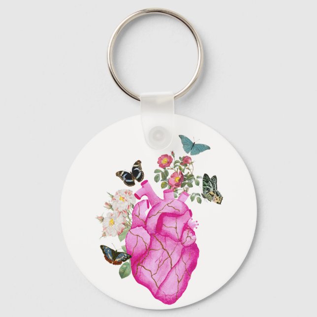 PORTE-CLÉS LLAVERO "DONDE ME PONGAS FLOREZCO" (Recto)