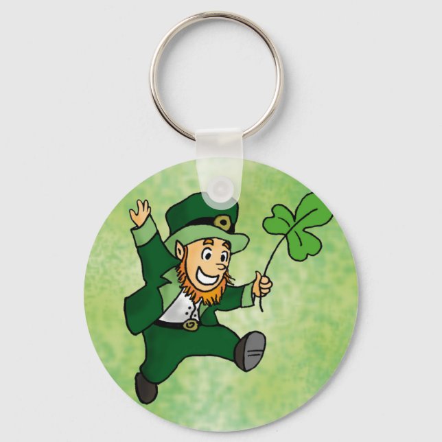 Porte-clés Llavero Leprechaun tipo chapa (Recto)
