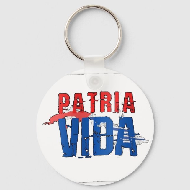 Porte-clés Llavero Patria y vida (Recto)