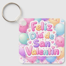 Llavero Tipo Chapa “Feliz Día de San Valentín” – R