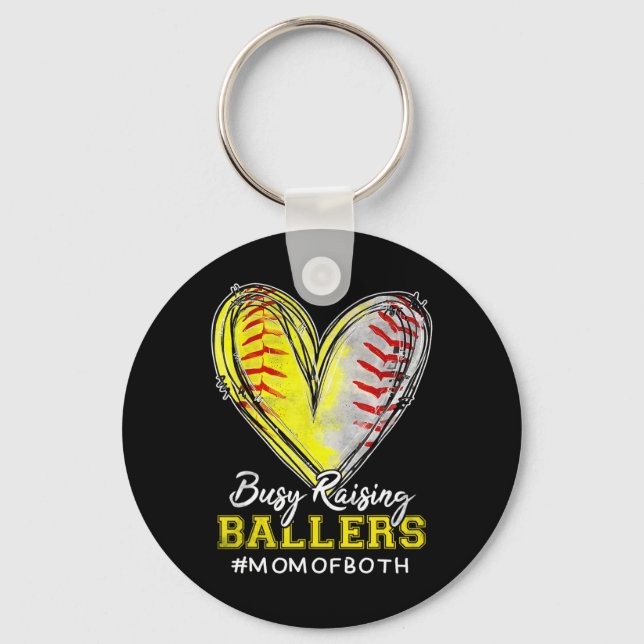 Porte-clés Llers de levage occupé Mère Coeur des deux Softll  (Recto)