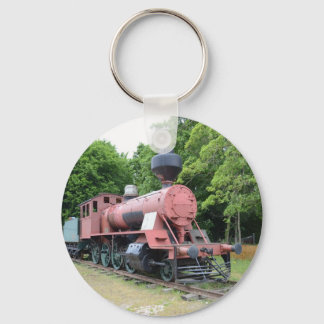 Porte-clés Locomotive à vapeur américain vintage
