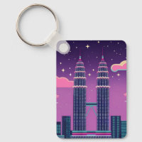 LoFi Vaporwave Retro 80s tours Petronas Malaisie