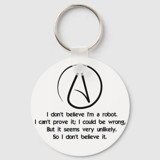 Porte-clés Logique robotique (Recto)