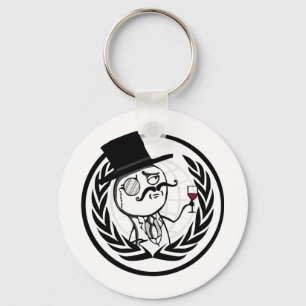 Porte-clés Logo anonyme de LulzSec