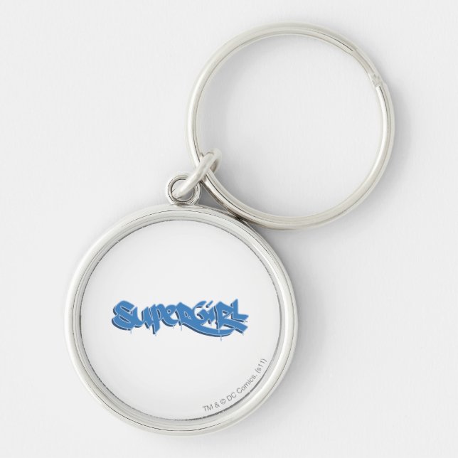 Porte-clés Logo bleu de Supergirl (Devant)