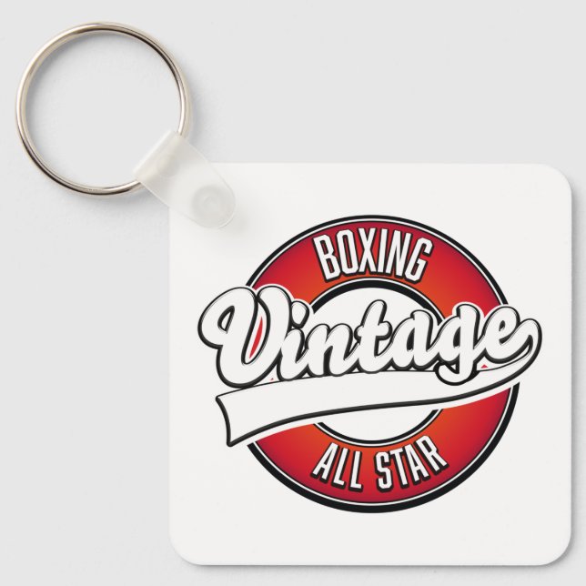 Porte-clés Logo Boxe Vintage All star (Recto)