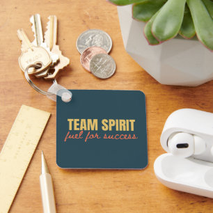 Porte-clés Logo customisé Motivational Team Spirit Office