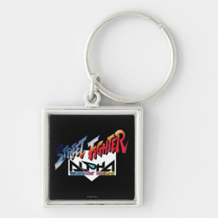 Porte-clés Logo d'alpha de Street Fighter