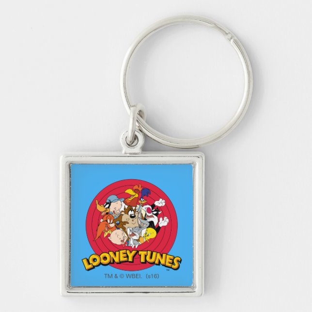 Porte-clés Logo de caractères LOONEY TUNES™ (Devant)