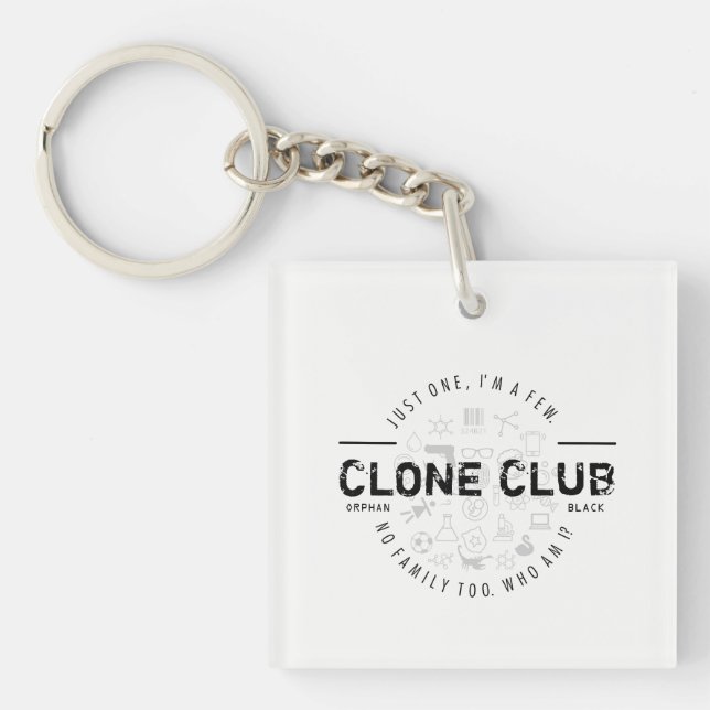 Porte-clés Logo de club de clone (Devant)