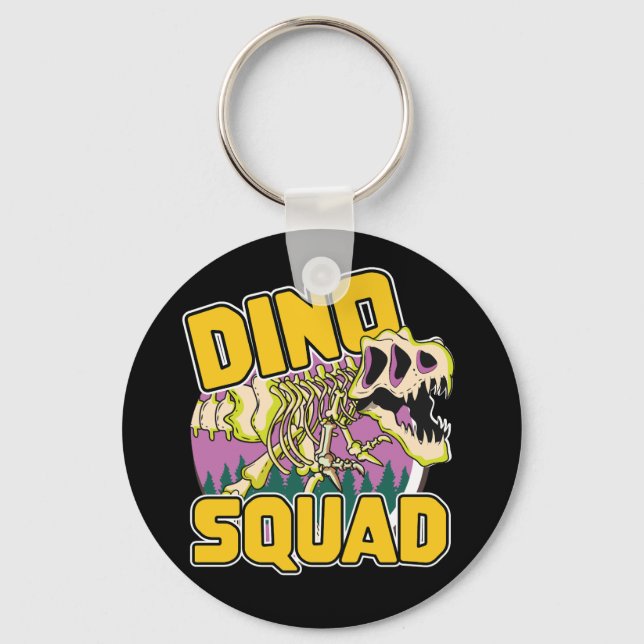 Porte-clés logo de Dino Squad (Recto)