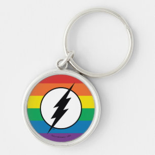 Porte-clés Logo de Flash Rainbow