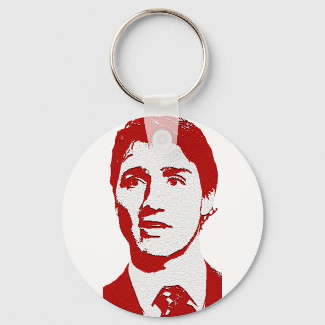 Porte-clés Logo de Justin Trudeau (Recto)