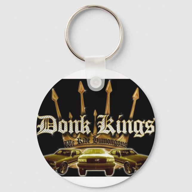 Porte-clés logo de la voiture donk kings (Recto)